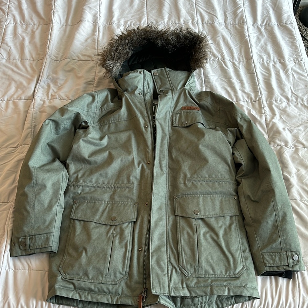 Columbia Men’s Parka | Good Condition | Medium | Green